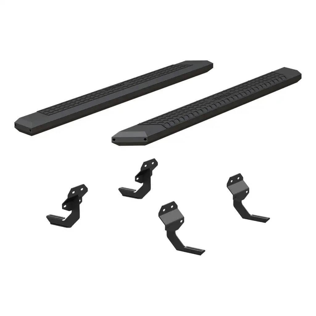 ARIES 2556012 BLACK AVANTEDGE SIDE BARS 15-25 F150/17-26 S/DUTY EXTENDED CAB ARIES 2556012