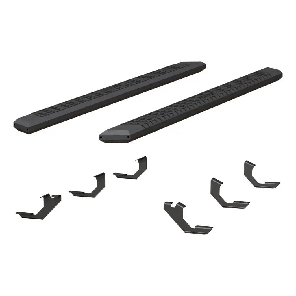 ARIES 2556023 BLACK AVANTEDGE SIDE BARS 05-23 TACOMA DOUBLE CAB ARIES 2556023