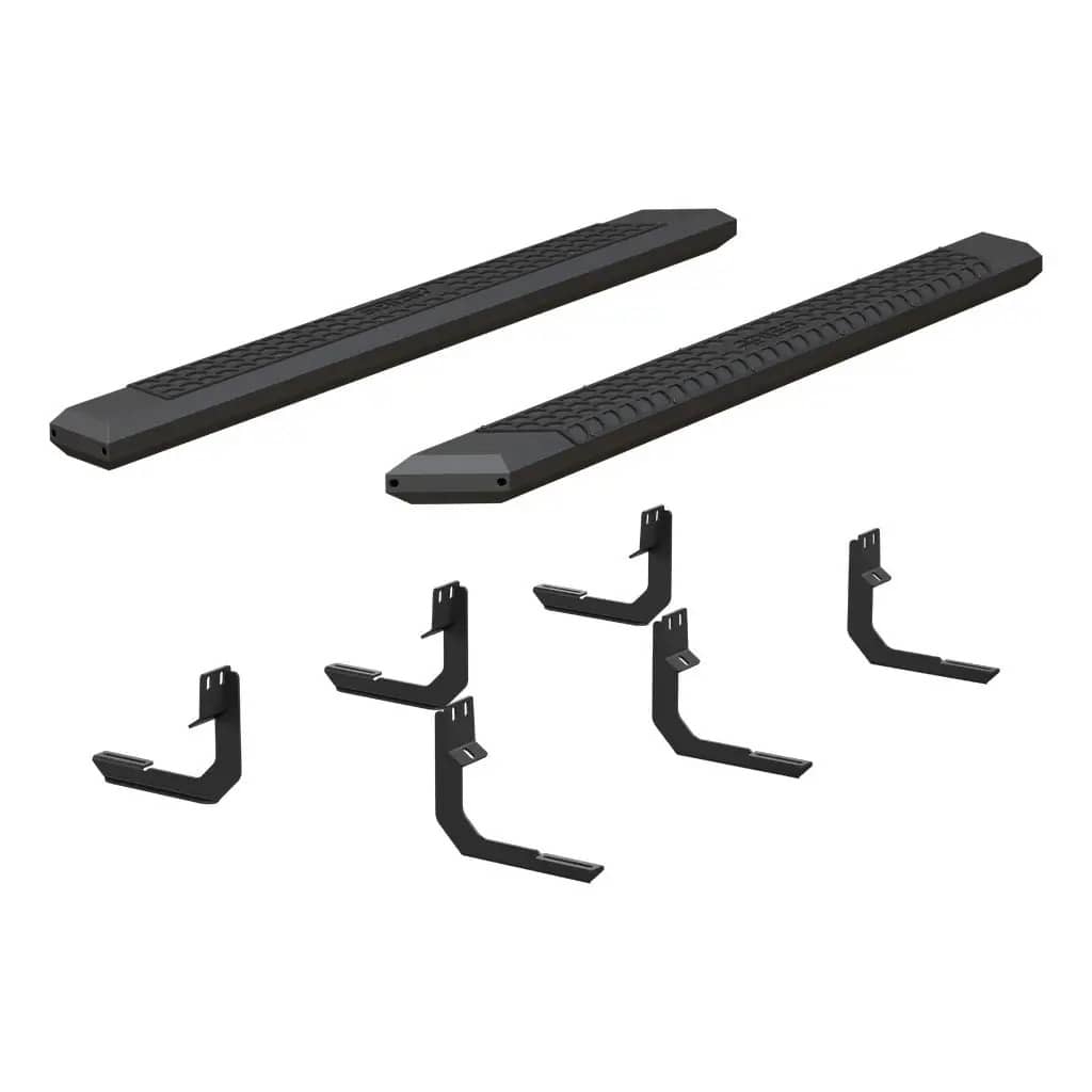 ARIES 2556045 BLACK AVANTEDGE SIDE BARS 04-18 TITAN EXTENDED CAB ARIES 2556045
