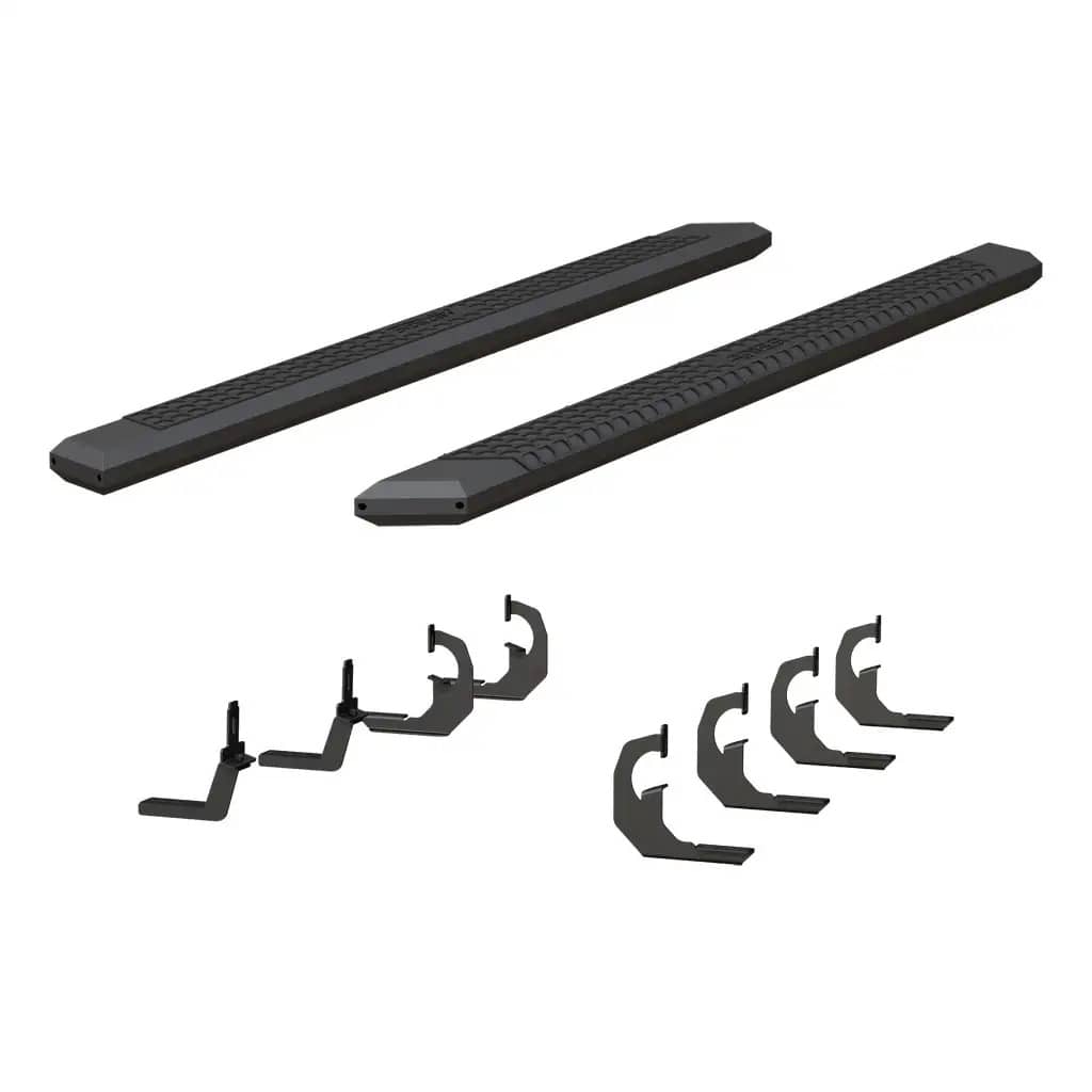 ARIES 2556046 BLACK AVANTEDGE SIDE BARS 07-19 GM HD DIESEL CREW CAB ARIES 2556046