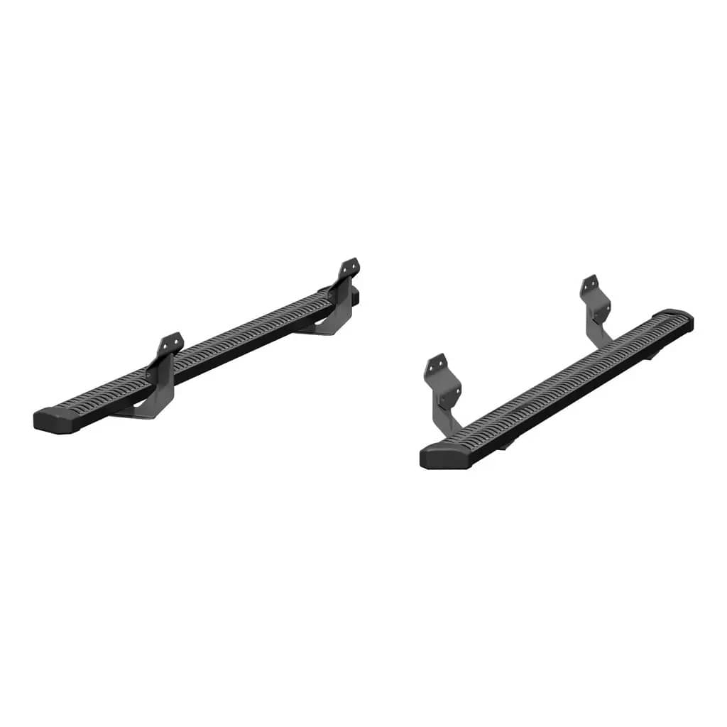 ARIES 2559012 BLACK SLIMGRIP SIDE BARS 15-25 F150/17-26 S/DUTY EXTENDED CAB ARIES 2559012
