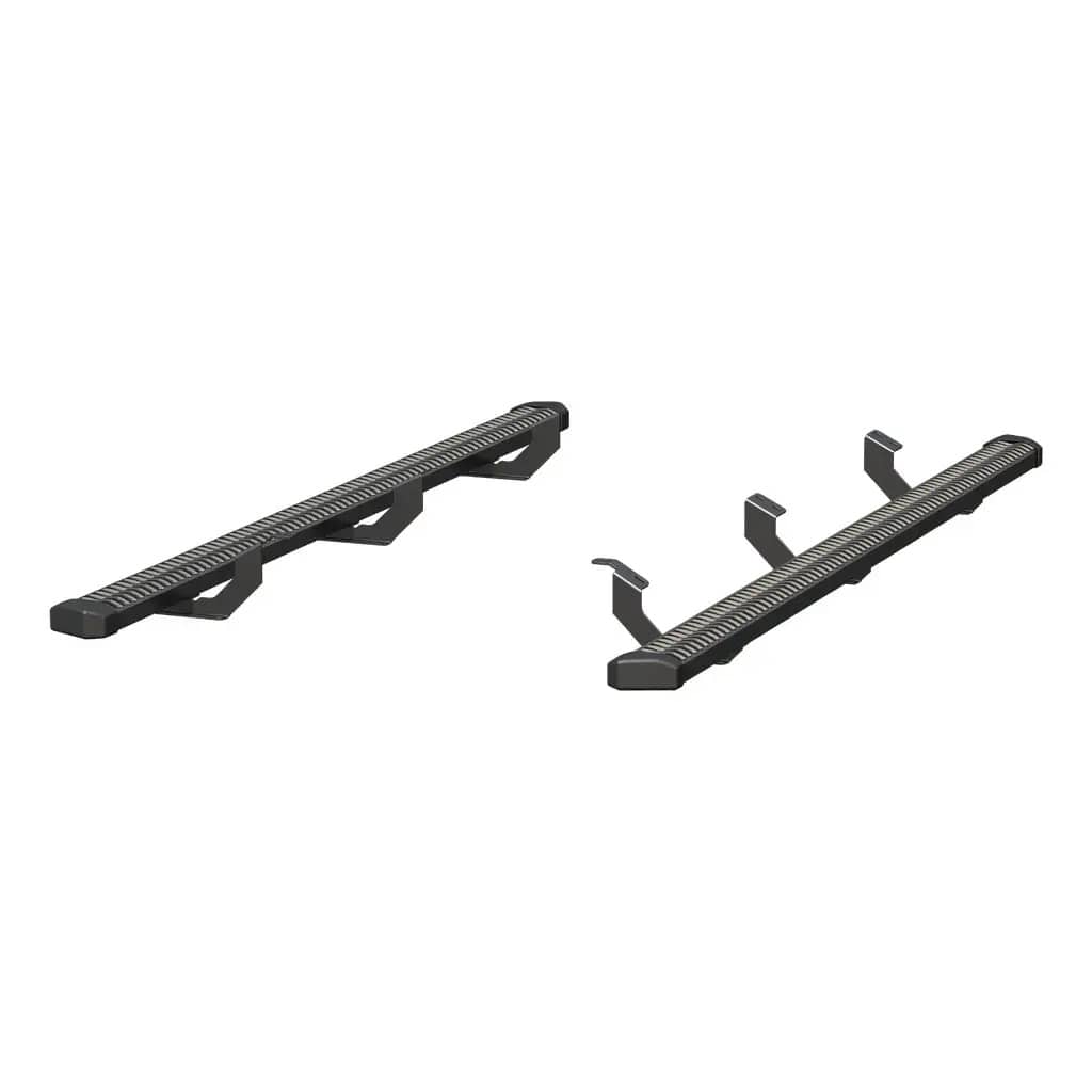 ARIES 2559025 BLACK SLIMGRIP SIDE BARS 24-26 TACOMA DOUBLE CAB ARIES 2559025