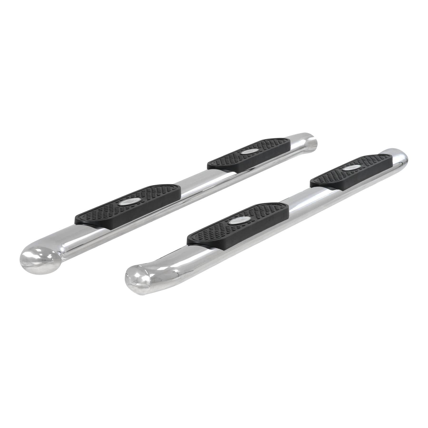 ARIES S222012-2 4" STAINLESS CAB LENGTH SIDE BARS ; 07-21 TUNDRA DOUBLE CAB ARIES S222012-2