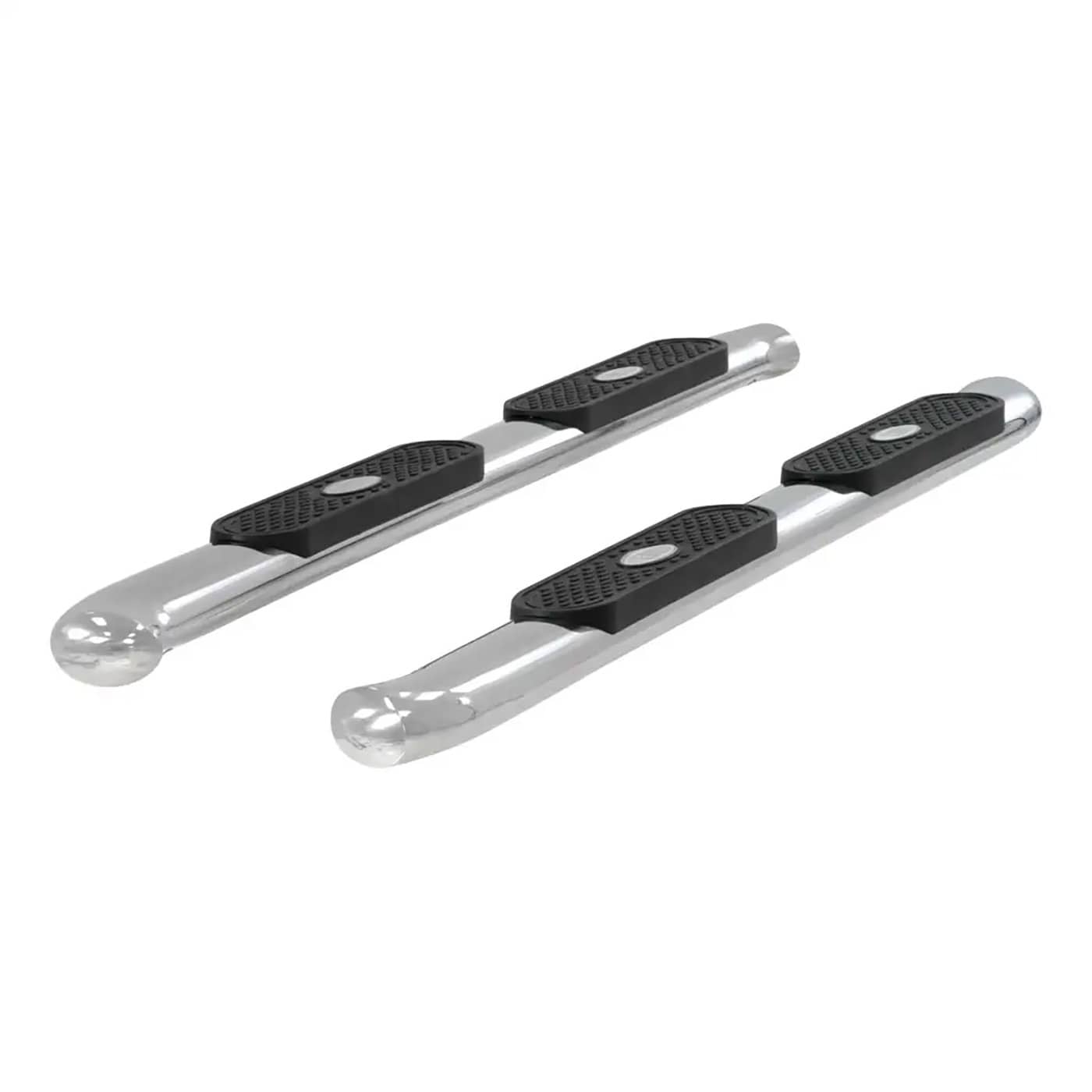 ARIES S225008-2 4" POLISHED STAINLESS OVAL SIDE BARS 02-09 DODGE RAM 1500/2500/3500 ARIES S225008-2