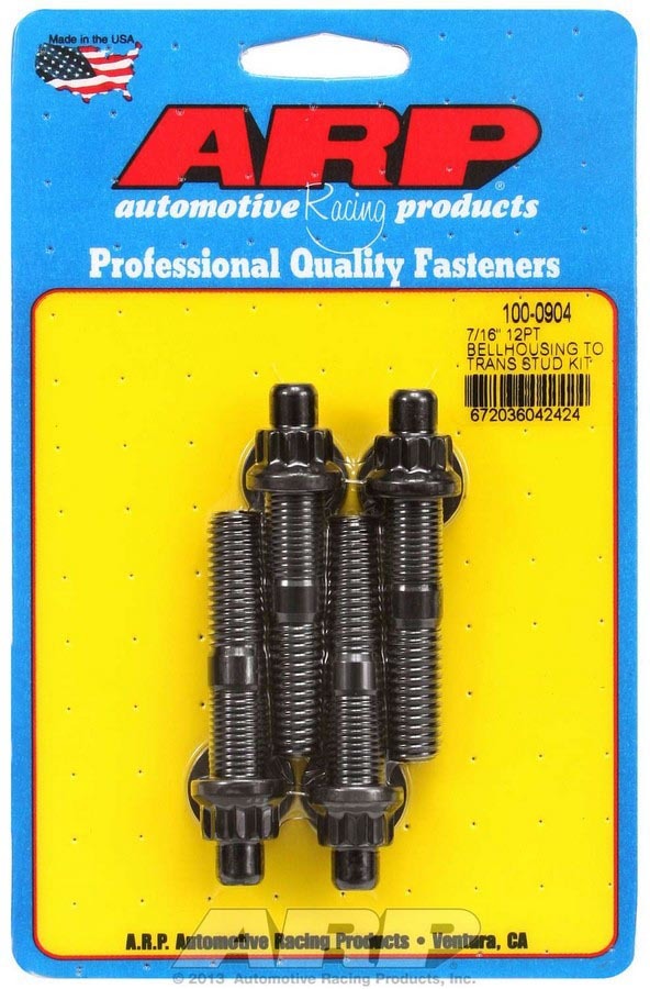 Auto Racing Products 100-0904 7/16 12pt Stud Kit Bellhousing to Trans Auto Racing Products 100-0904