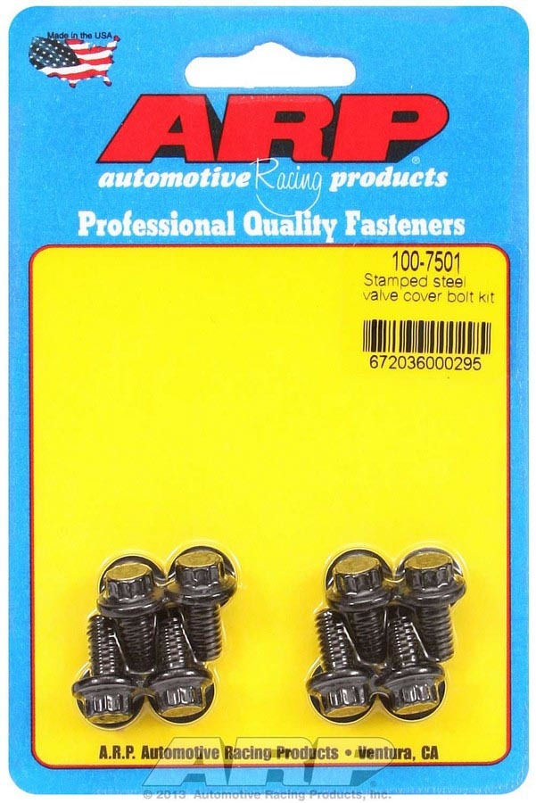 Auto Racing Products 100-7501 Valve Cover Bolt Kit - 1/4-20 12pt. (8) Auto Racing Products 100-7501