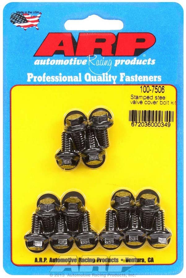 Auto Racing Products 100-7506 Valve Cover Bolt Kit - 1/4-20 6pt. (14) Auto Racing Products 100-7506