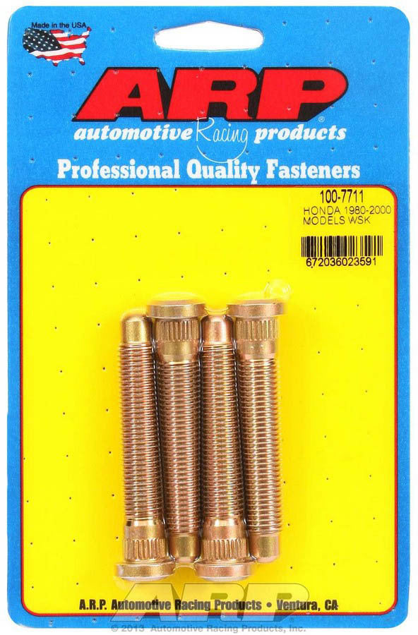 Auto Racing Products 100-7711 Wheel Stud Kit - M12x1.5 2.850/.485 Knurl Auto Racing Products 100-7711