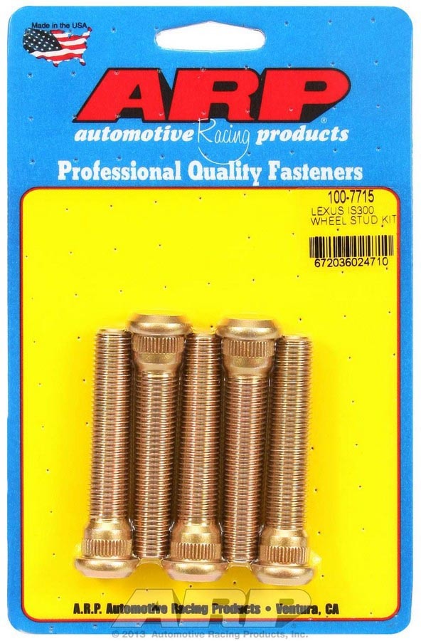 Auto Racing Products 100-7715 Wheel Stud Kit - Lexus IS300 (5) Auto Racing Products 100-7715