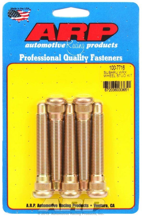 Auto Racing Products 100-7716 Wheel Stud Kit - Subaru WRX Auto Racing Products 100-7716