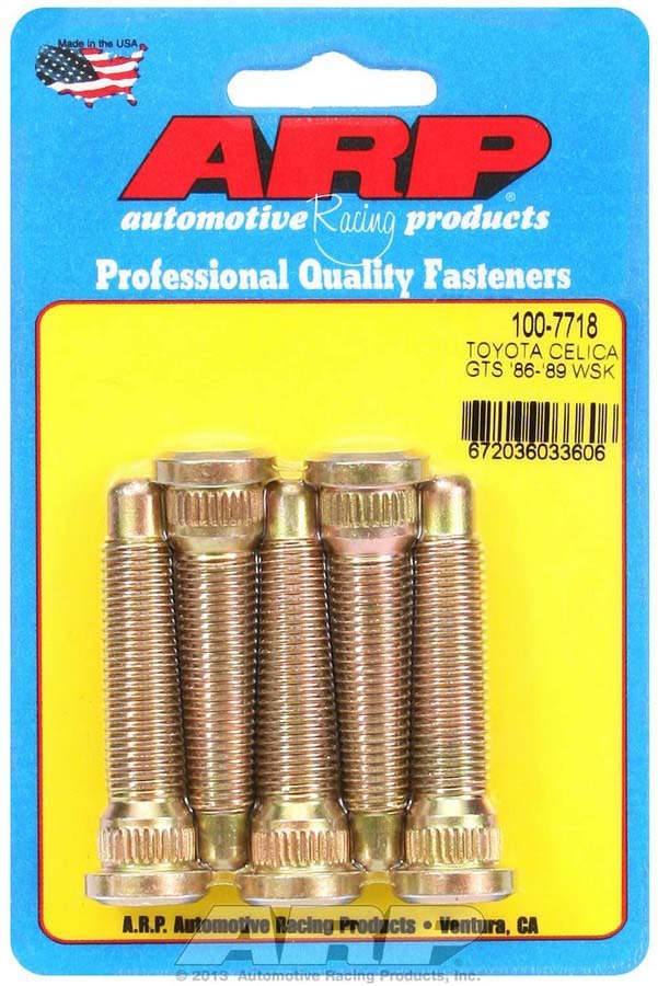 Auto Racing Products 100-7718 Wheel Stud Kit - Toyota Celica GTS Auto Racing Products 100-7718