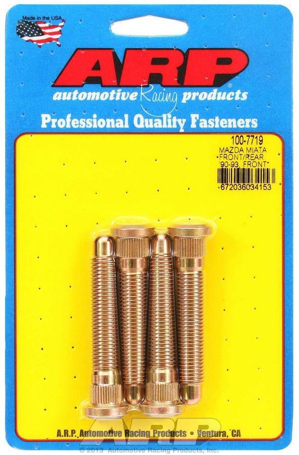 Auto Racing Products 100-7719 Wheel Stud Kit - Mazda Miata Front Auto Racing Products 100-7719