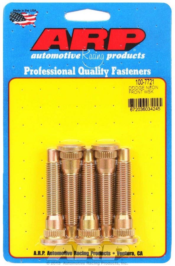 Auto Racing Products 100-7721 Wheel Stud Kit - Dodge Neon Front Auto Racing Products 100-7721