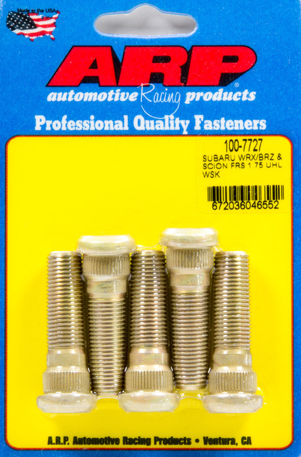Auto Racing Products 100-7727 Wheel Stud Kit 5pk Subaru WRX/BRX & Scion F Auto Racing Products 100-7727
