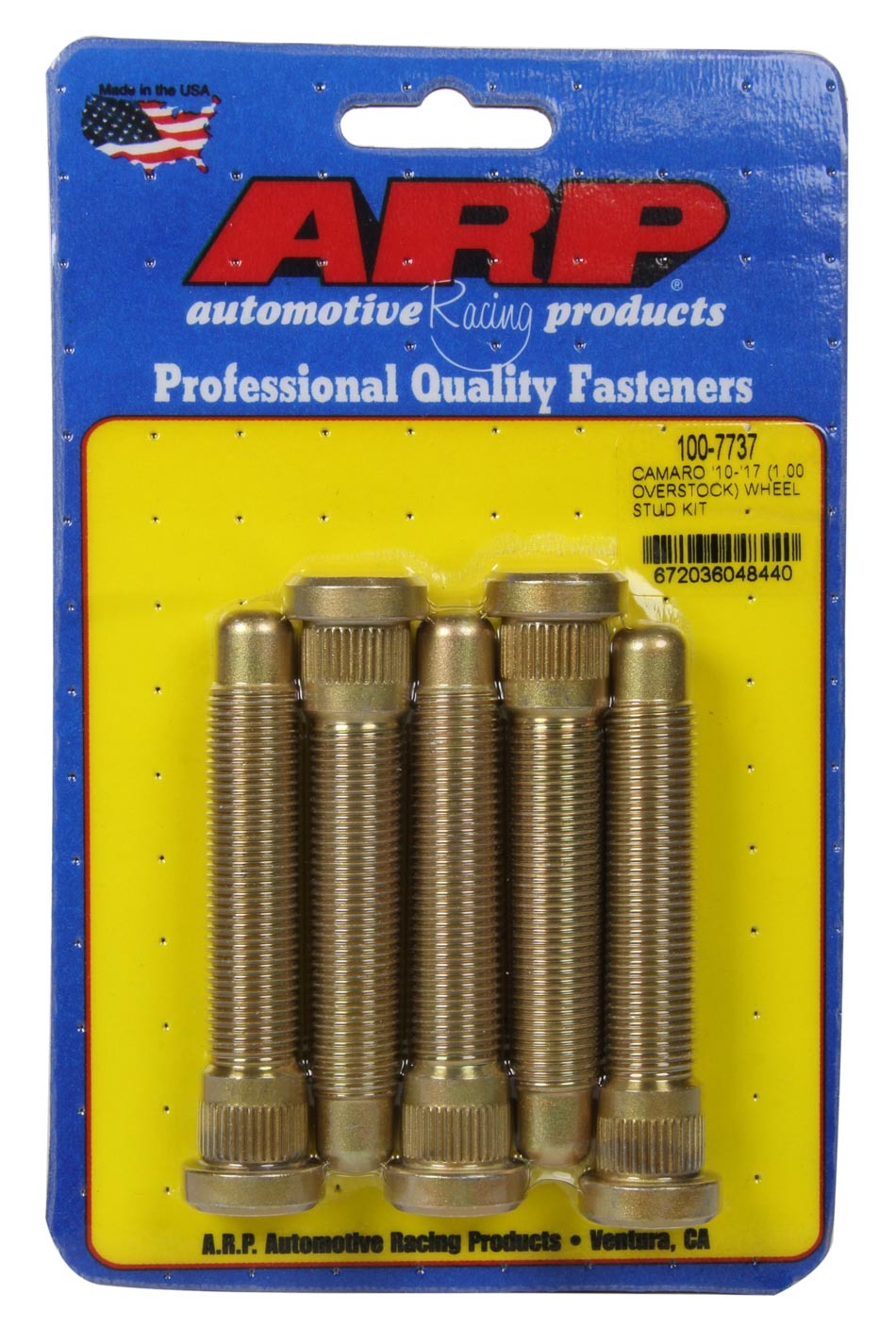 Auto Racing Products 100-7737 14mm Wheel Stud Kit 5pk 10-17 Camaro Auto Racing Products 100-7737