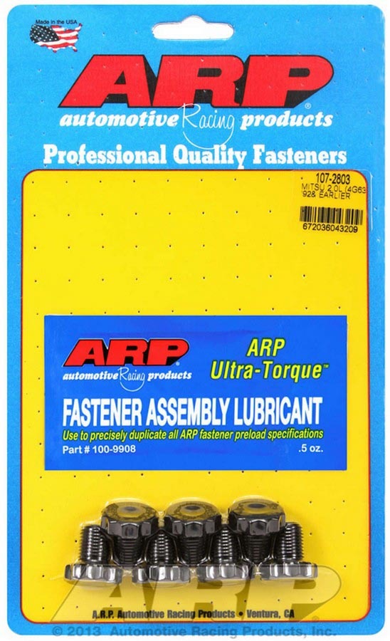 Auto Racing Products 107-2803 Flywheel Bolt Kit - Mitsubishi 2.0L 4G63 EVO Auto Racing Products 107-2803