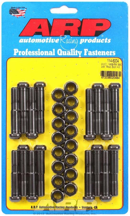 Auto Racing Products 114-6004 AMC Rod Bolt Kit - Fits 68-69 390 Auto Racing Products 114-6004