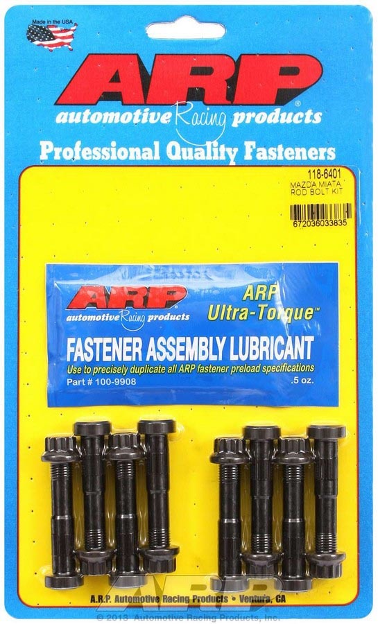 Auto Racing Products 118-6401 Mazda Rod Bolt Kit - 88-05 Miata Auto Racing Products 118-6401