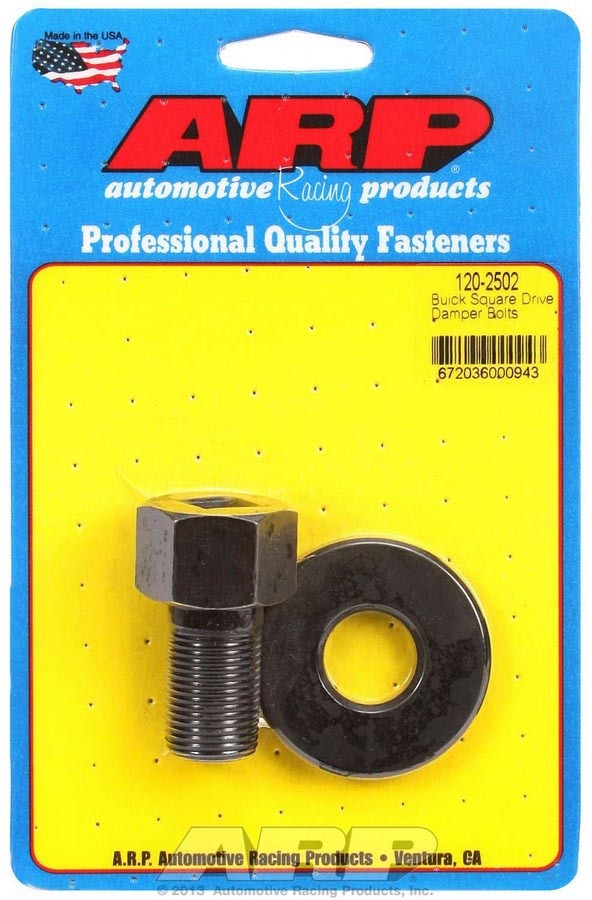 Auto Racing Products 120-2502 Buick Balancer Bolt Kit Square Drive V6/V8 Auto Racing Products 120-2502
