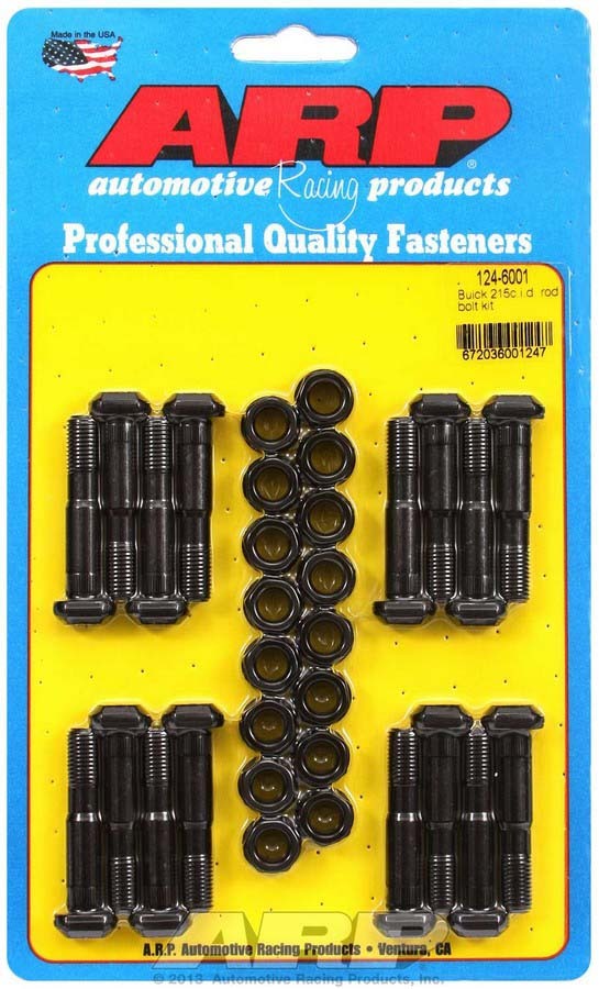 Auto Racing Products 124-6001 Buick Rod Bolt Kit - Fits Aluminum 215 V8 Auto Racing Products 124-6001