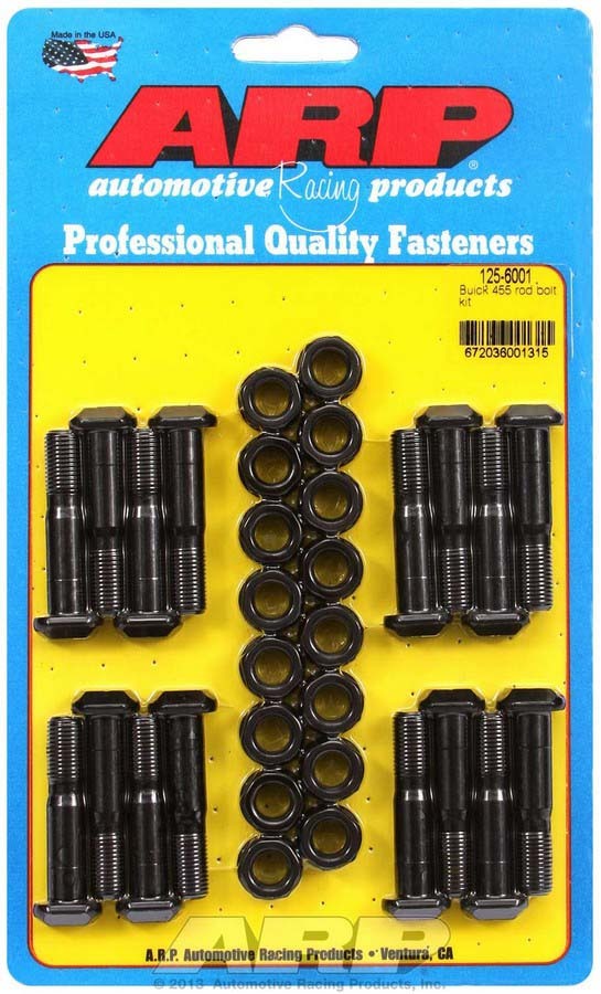 Auto Racing Products 125-6001 Buick Rod Bolt Kit - Fits 400-455 Auto Racing Products 125-6001