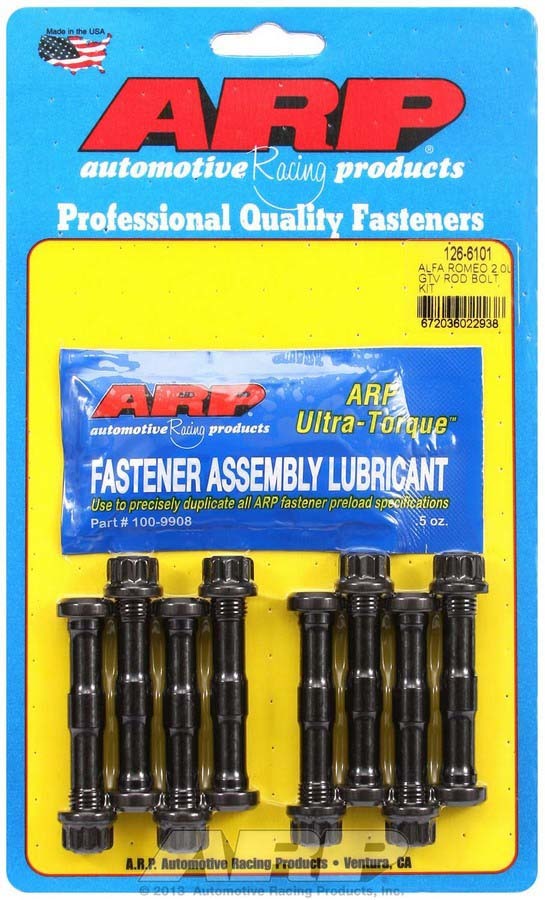 Auto Racing Products 126-6101 Rod Bolt Kit - Alfa Romeo 2.0L GTV Auto Racing Products 126-6101