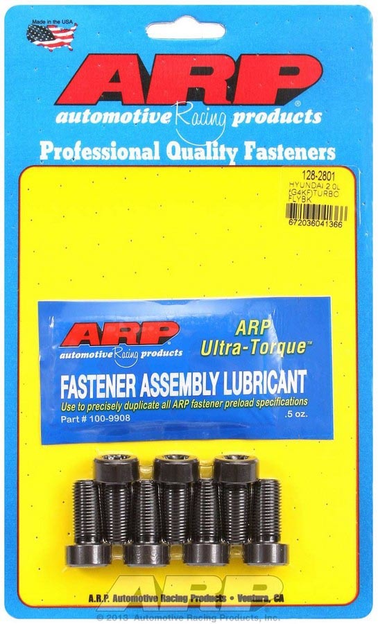 Auto Racing Products 128-2801 Flywheel Bolt Kit - Hyundai 2.0L G4KF Turbo Auto Racing Products 128-2801