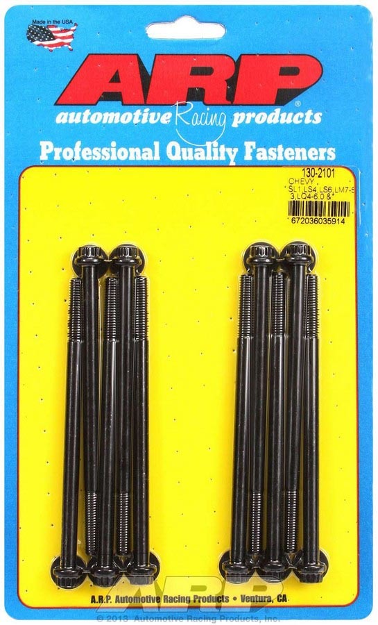 Auto Racing Products 130-2101 Intake Manifold Bolt Kit GM LS 12pt Auto Racing Products 130-2101