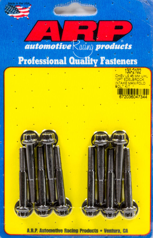 Auto Racing Products 130-2102 Intake Manifold Bolt Kit GM LS w/Edelbrock Intake Auto Racing Products 130-2102