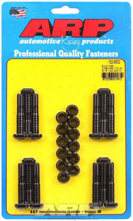 Auto Racing Products 132-6002 Chevy Rod Bolt Kit - Inline 6 Auto Racing Products 132-6002