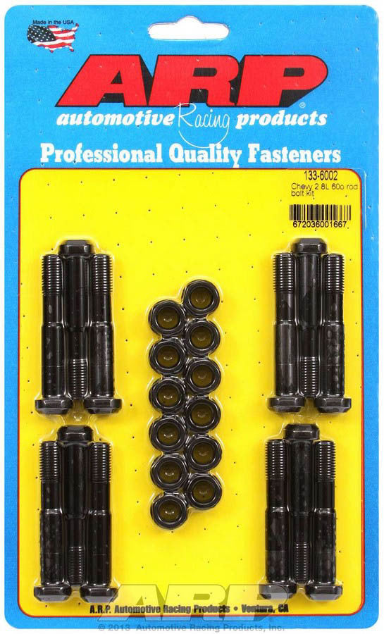 Auto Racing Products 133-6002 Chevy V6 Rod Bolt Kit - Fits 60 Deg. 2.8L Auto Racing Products 133-6002