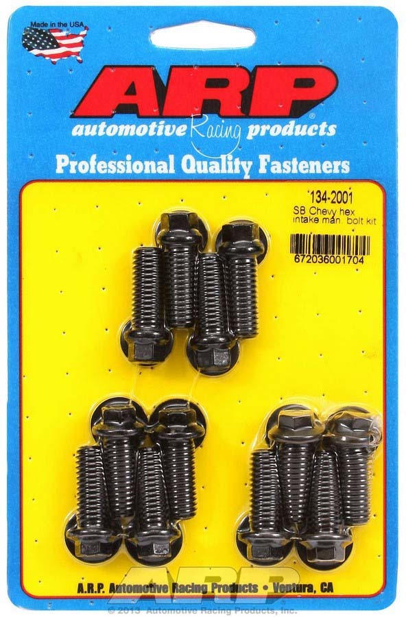 Auto Racing Products 134-2001 SBC Intake Bolt Kit Auto Racing Products 134-2001
