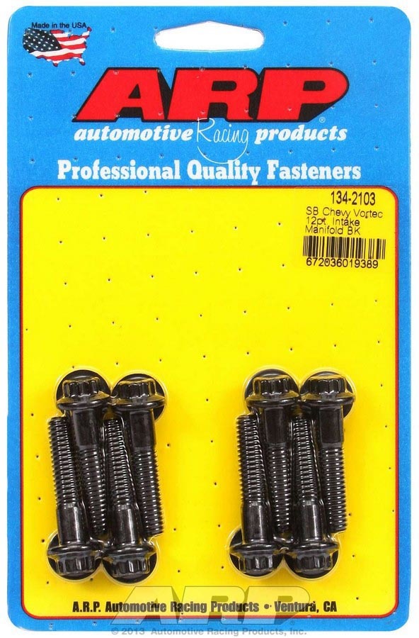 Auto Racing Products 134-2103 SBC Intake Bolt Kit Auto Racing Products 134-2103