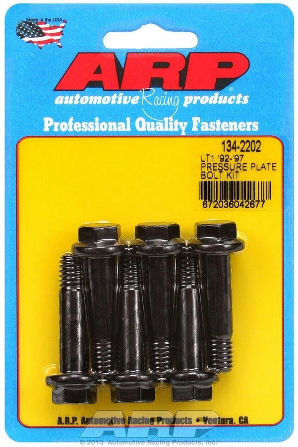 Auto Racing Products 134-2202 Pressure Plate Bolt Kit Chevy V6/V8 (6pk) Auto Racing Products 134-2202
