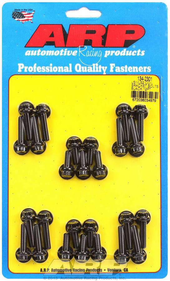 Auto Racing Products 134-2301 Coil Bracket Bolt Kit - 12pt. LS1/LS2 Auto Racing Products 134-2301