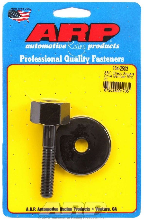 Auto Racing Products 134-2503 SBC Square Drive Damper Bolt Kit Auto Racing Products 134-2503