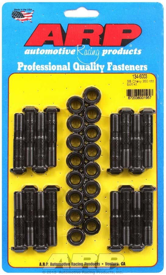Auto Racing Products 134-6003 SBC Rod Bolt Kit - Fits 305/307/350 L/J Engines Auto Racing Products 134-6003