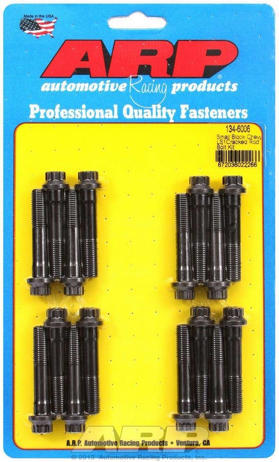 Auto Racing Products 134-6006 SBC Rod Bolt Kit - Fits 350 LS1 Auto Racing Products 134-6006