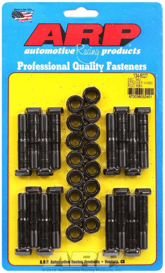 Auto Racing Products 134-6027 SBC Rod Bolt Kit - Fits 383 Stroker Auto Racing Products 134-6027