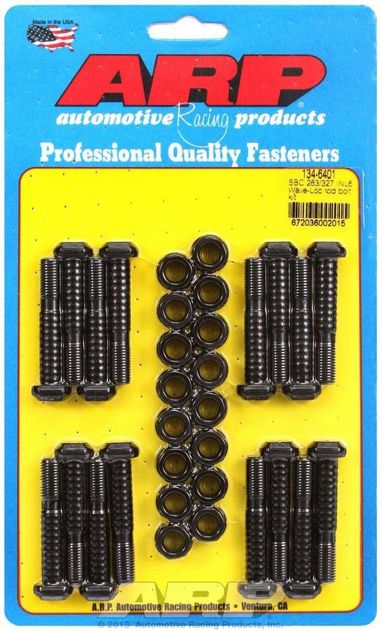 Auto Racing Products 134-6401 SBC Rod Bolt Kit - Fits 283-327 S/J Engines Auto Racing Products 134-6401