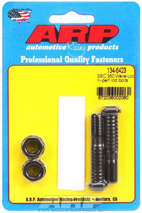 Auto Racing Products 134-6423 SBC Rod Bolt Kit - Fits 305/307/350 (2-Pack) Auto Racing Products 134-6423