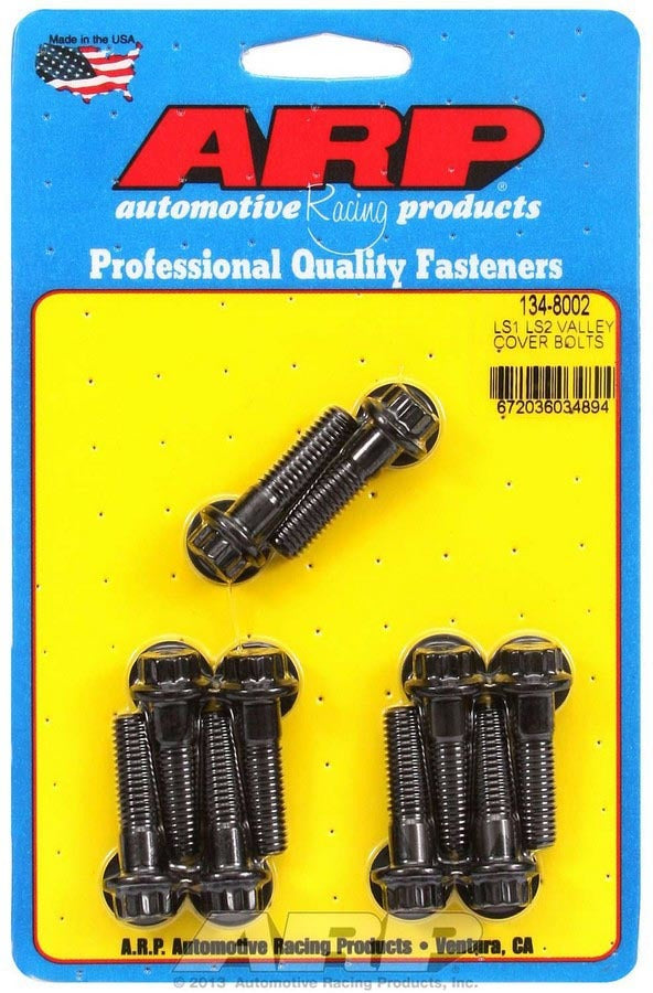Auto Racing Products 134-8002 Valley Cover Bolt Kit 12pt. LS1/LS2 Auto Racing Products 134-8002
