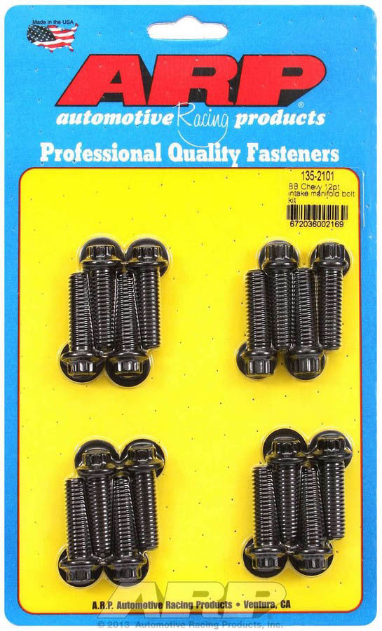 Auto Racing Products 135-2101 BBC Intake Bolt Kit Auto Racing Products 135-2101