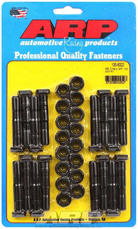 Auto Racing Products 135-6002 BBC Rod Bolt Kit - Fits 396-427 w/3/8 Auto Racing Products 135-6002