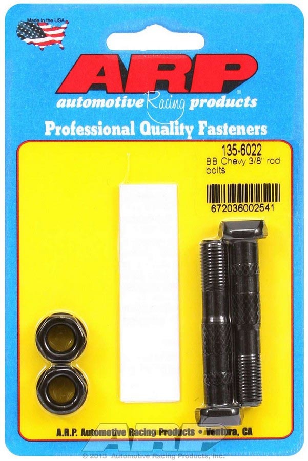 Auto Racing Products 135-6022 BBC Rod Bolt Kit - Fits 396-427 w/3/8 (2) Auto Racing Products 135-6022