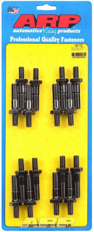 Auto Racing Products 135-7102 BBC Rocker Arm Stud Kit 7/16 (16) Auto Racing Products 135-7102