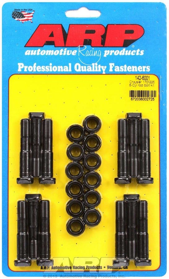 Auto Racing Products 142-6001 Mopar Rod Bolt Kit - Fits 170-225 Auto Racing Products 142-6001