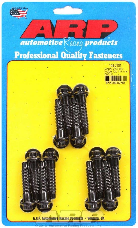 Auto Racing Products 144-2101 Mopar Intake Bolt Kit Auto Racing Products 144-2101