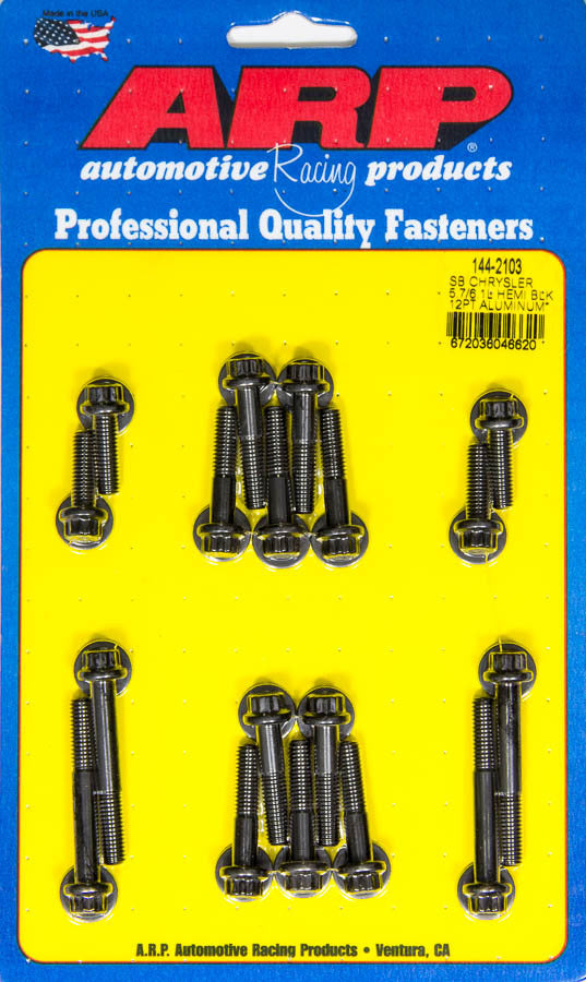 Auto Racing Products 144-2103 Intake Manifold Bot Kit 12pt Mopar 5.7/6.1L Hemi Auto Racing Products 144-2103