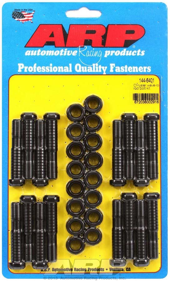 Auto Racing Products 144-6401 SBM Rod Bolt Kit - Fits 318/340/360 Auto Racing Products 144-6401